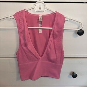 Out from Under pink tank top